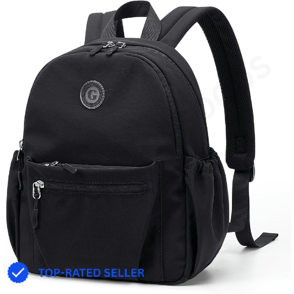 Lightweight Nylon Mini Backpack Daypack Versatile… - image 1